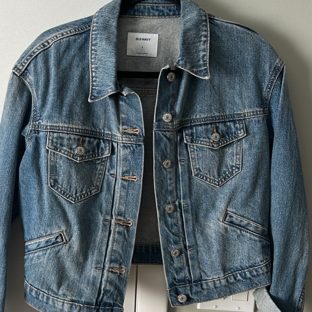 Old Navy Men's Classic Blue Jean Jacket